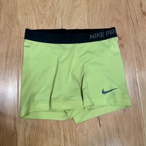 Nike neon spandex